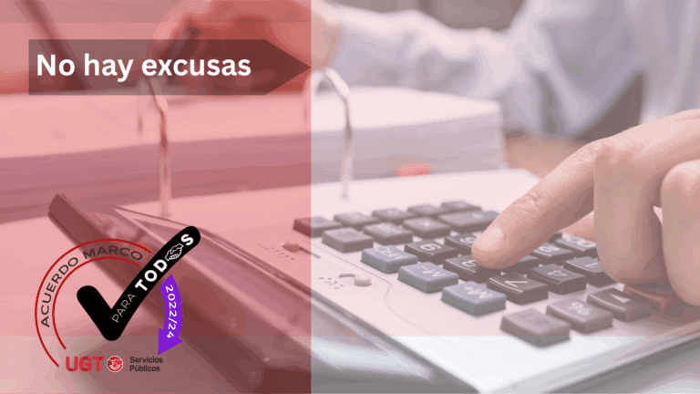 Lee más sobre el artículo UGT exige al Gobierno que cumpla ya con el pago del 0,5% pendiente y se siente a negociar el derecho a la jubilación parcial