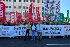 Concentraciones en Valencia, Alicante y Castelló para exigir al Gobierno un nuevo acuerdo salarial en el empleo público