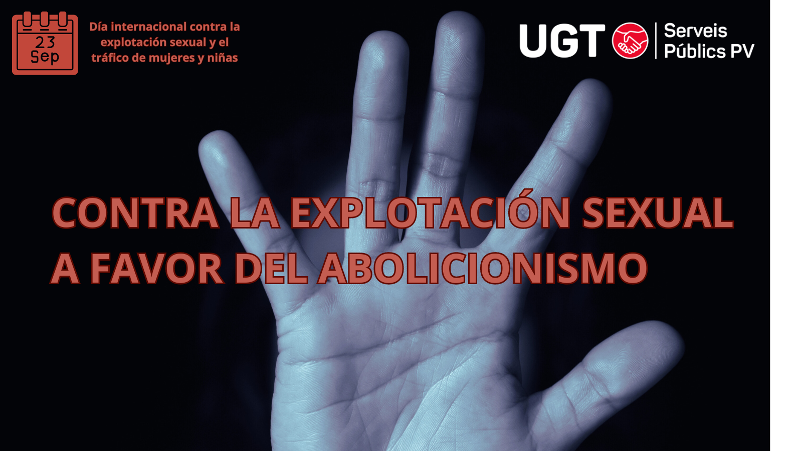 En este momento estás viendo UGT Serveis Públics dice no a la explotación sexual