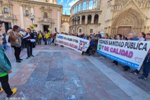Movilizaciones en defensa de una sanidad pública y de calidad