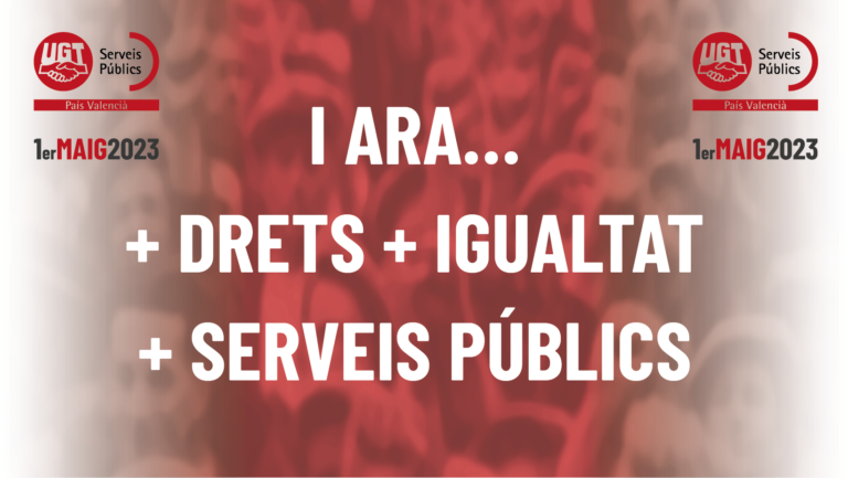 Lee más sobre el artículo 1 de Mayo: Más igualdad, derechos y servicios públicos