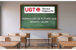 UGT Serveis Públics estrena espacio web de formación: todo sobre cursos, talleres y preparación de oposiciones