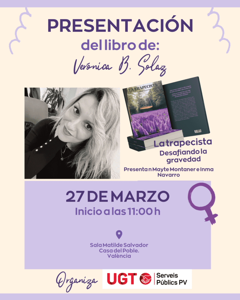 Lee más sobre el artículo Presentación del libro «La Trapecista», una historia de superación personal y fuerza feminista