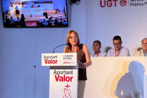 Mayte Montaner Soria, reelegida secretaria general de UGT Serveis Públics con el 98% de los votos