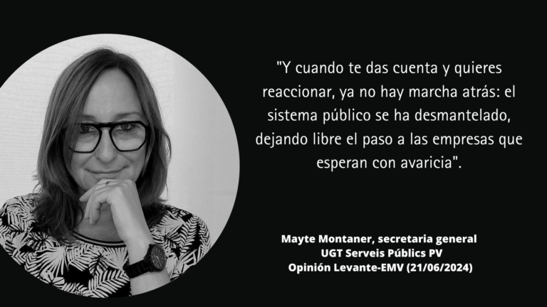 Lee más sobre el artículo Mayte Montaner (Opinión): «Lluvia fina para anegar servicios públicos»