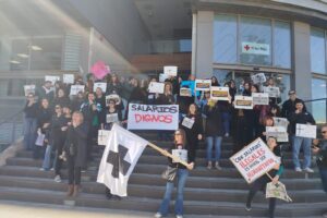 Las trabajadoras y trabajadores de Cruz Roja arrancan la semana de huelga ante la negativa de la dirección a negociar el convenio colectivo