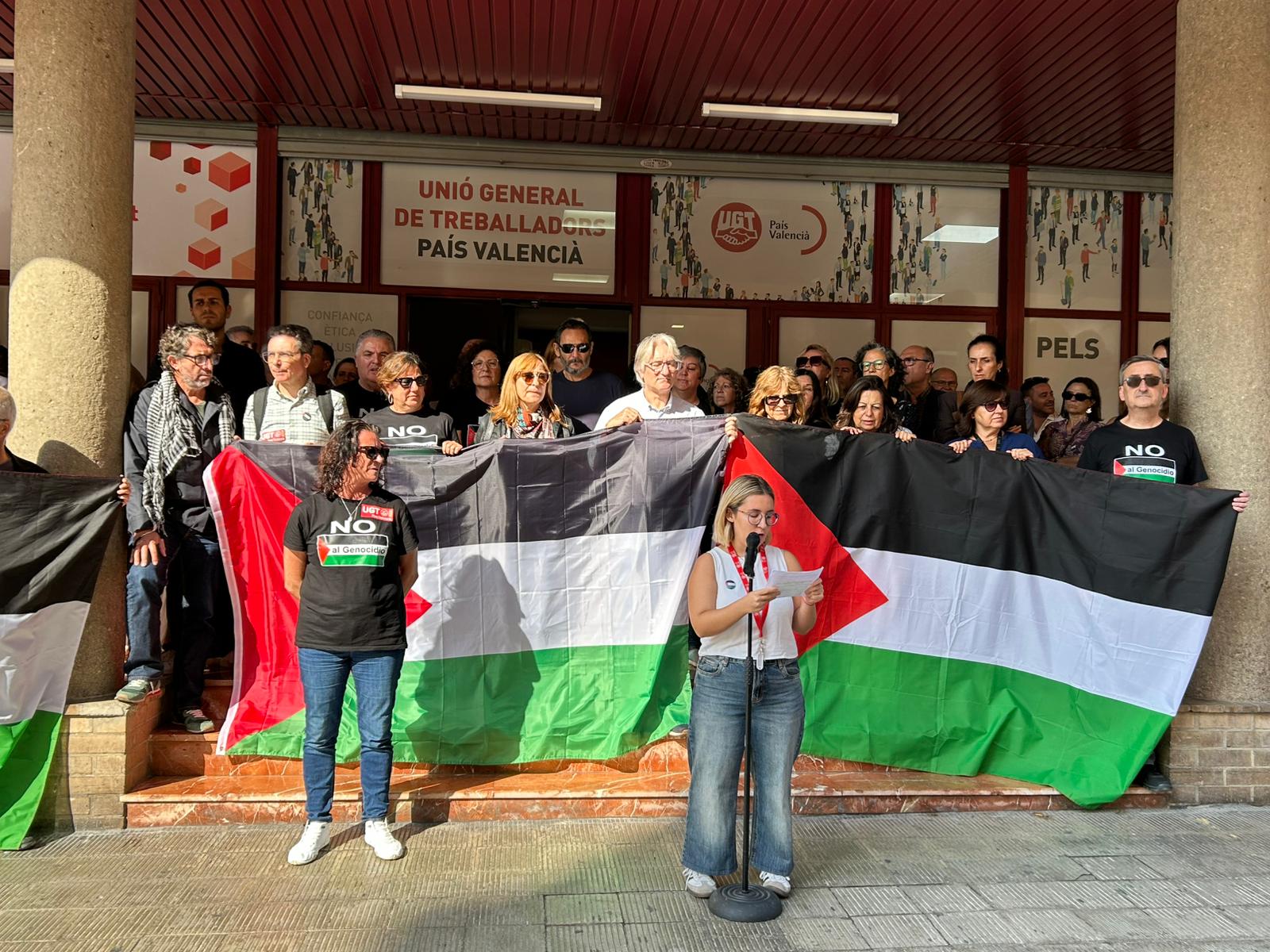 Movilizaciones por una paz justa para Palestina