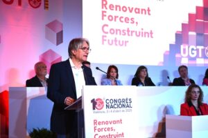 UGT-PV elige a Tino Calero secretario general de UGT PV con el 91% de los votos emitidos