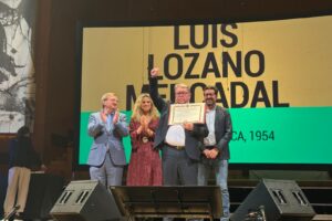 Homenaje a Luis Lozano en Madrid en el acto ‘Conquistas del pasado, derechos del presente’