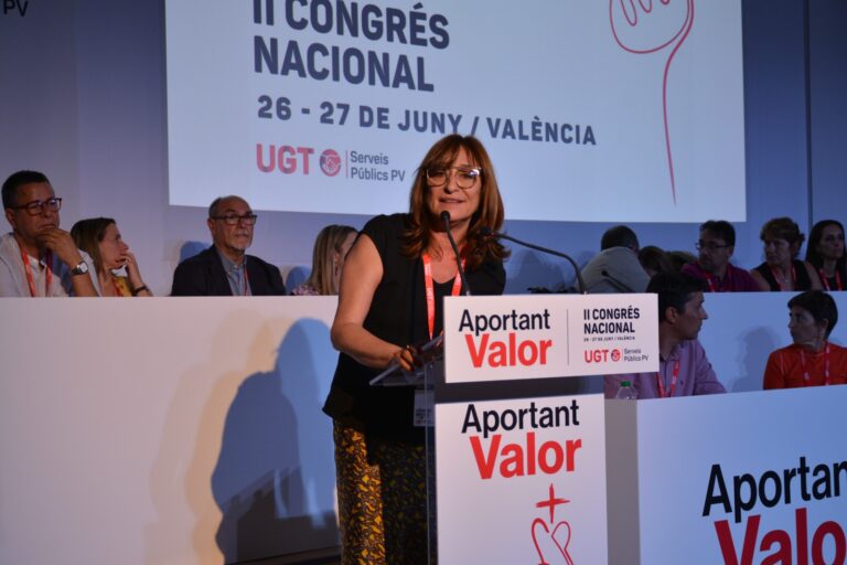 Lee más sobre el artículo UGT pide al Consell que destine los nuevos fondos de dependencia a mejorar las listas de espera y fortalecer el sistema de cuidados