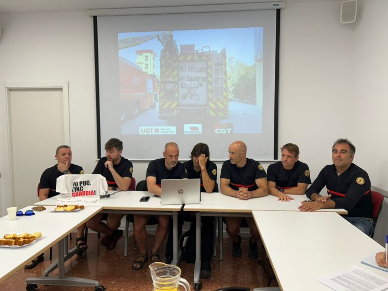 Lee más sobre el artículo Los bomberos del Consorcio siguen sin personal ni medios ocho meses después de la Dana: “No estamos preparados para otra catástrofe”