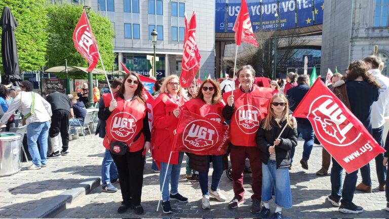 Lee más sobre el artículo UGT Servicios Públicos reivindica en Bruselas «Nuestra salud no se vende» en el Día Mundial de la Salud