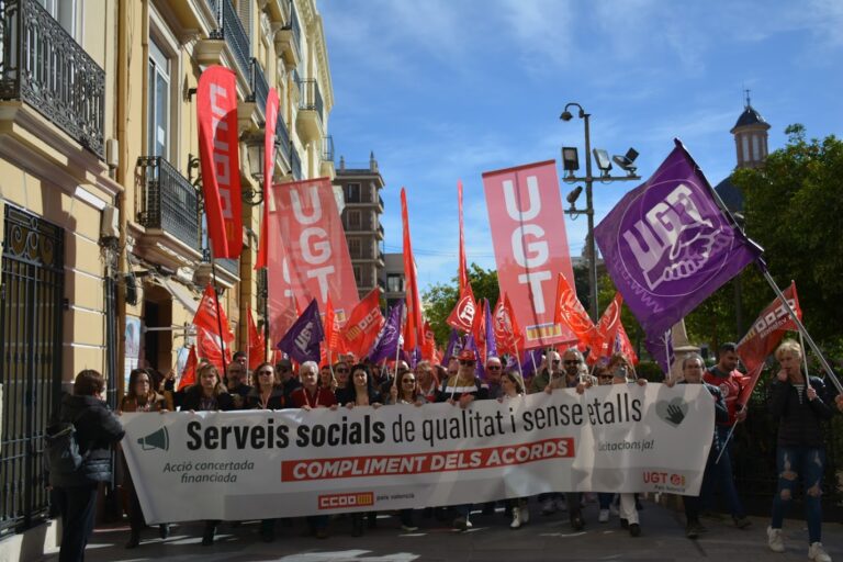 Lee más sobre el artículo Manifestación contra el desmantelamiento de los servicios sociales