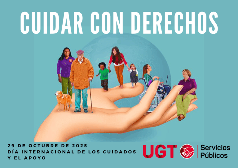 Lee más sobre el artículo Cuidar con derechos: UGT revaloriza los cuidados públicos