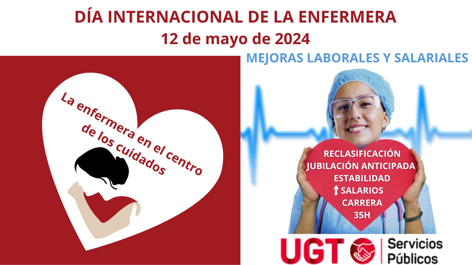 El 12 de mayo celebramos el Día Internacional de la Enfermera