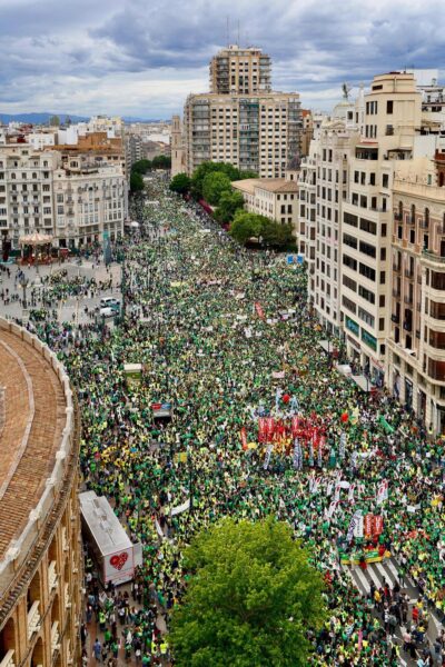 Cinquè dia de vaga educativa: Gran manifestació històrica!