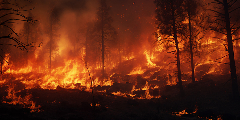UGT expresa su pesar por las víctimas del incendio de Los Gallardos: ante los incendios forestales no caben recortes