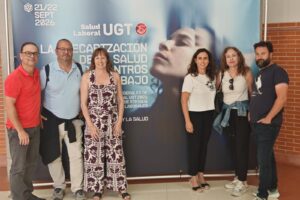 UGT Serveis Públics PV participa en las Jornadas Confederales de Salud Laboral
