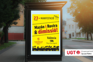 Manifestació dissabte 23N en València: Rovira i Mazón dimissió!