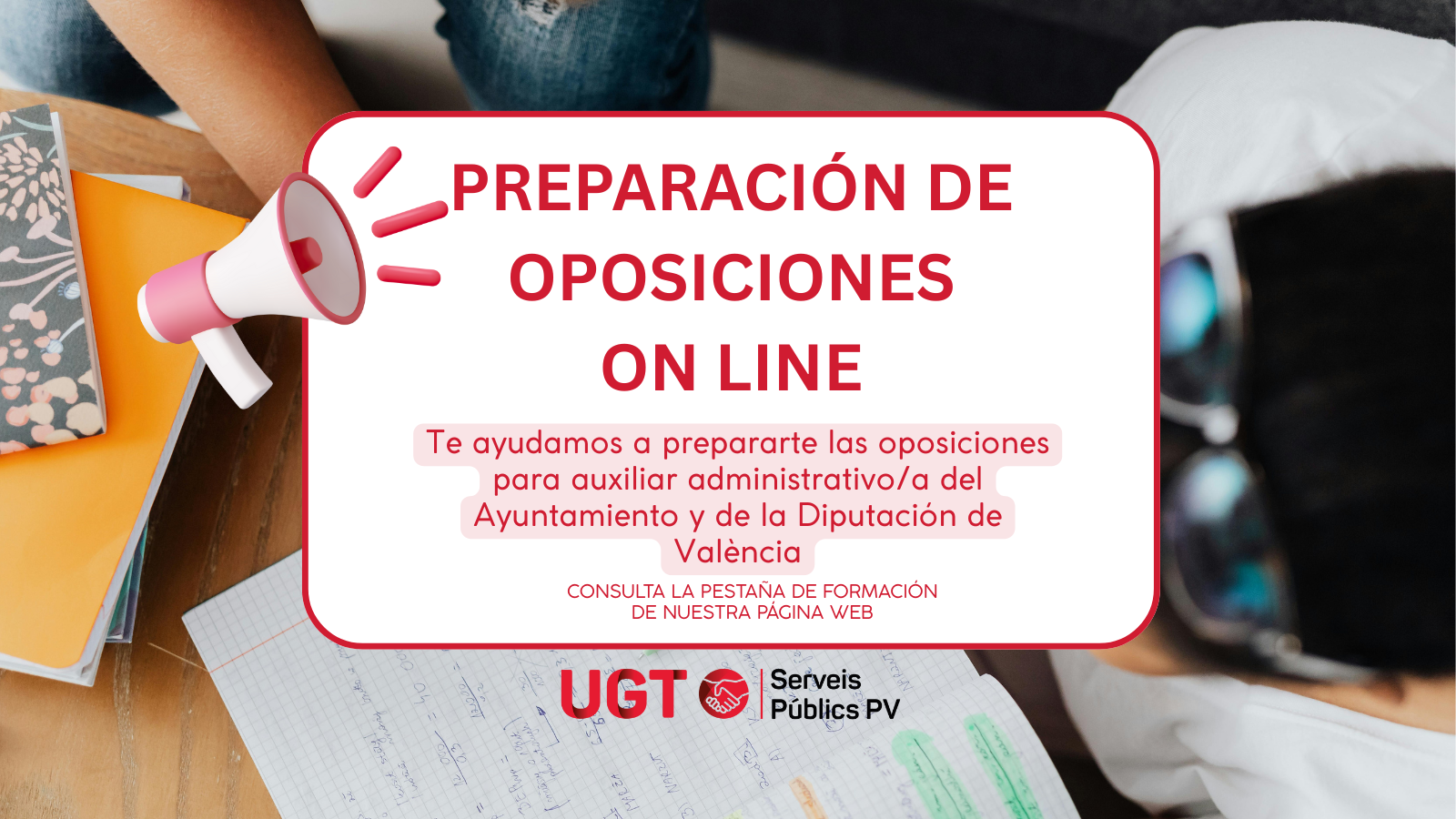 En este momento estás viendo Cursos on line para aprobar las oposiciones para auxiliar administrativo/a de la Diputación y el Ayuntamiento de València