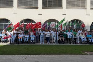 Concentración en Padre Jofré para exigir dignidad para los pacientes