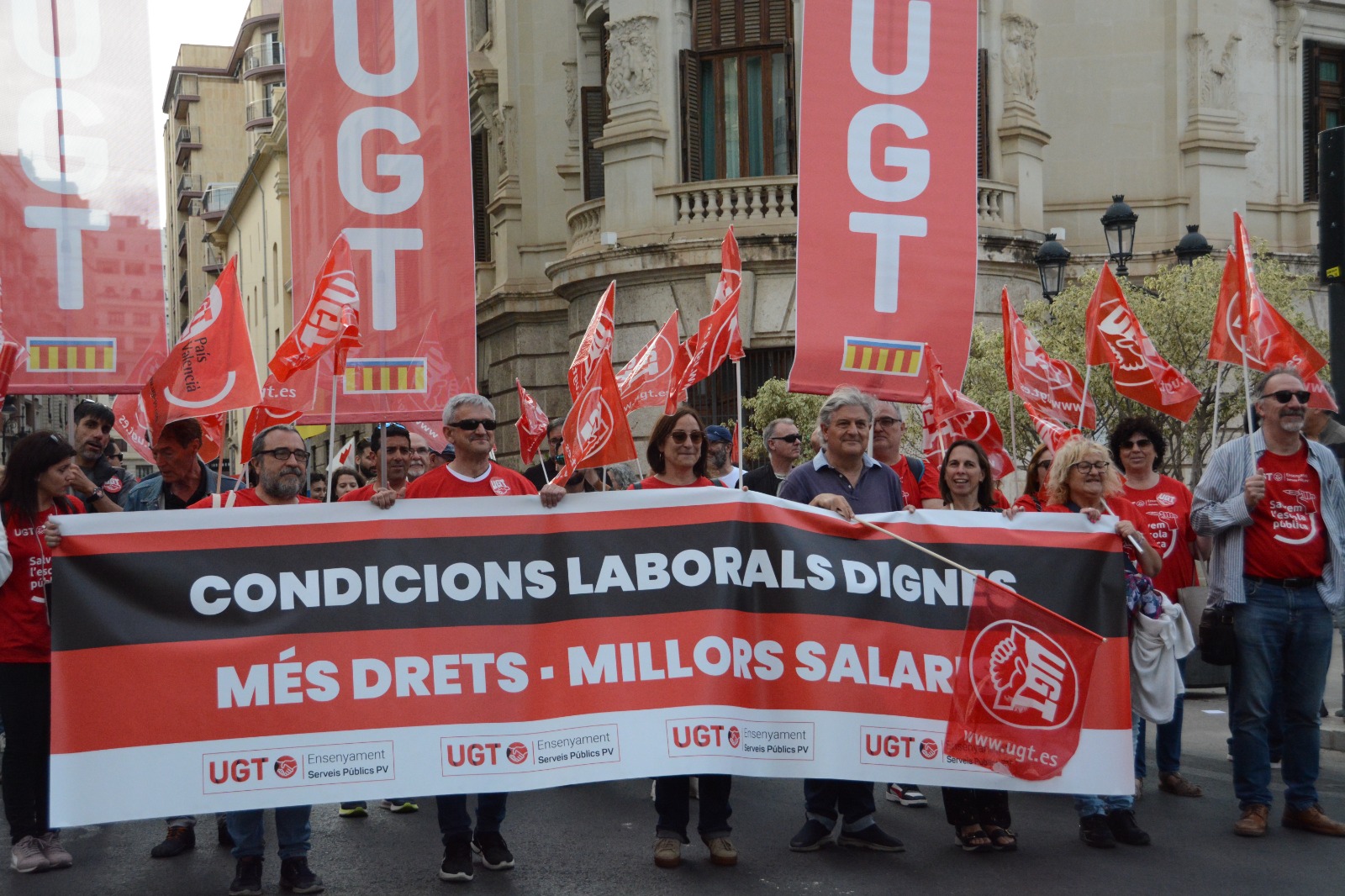 En este momento estás viendo La Plataforma per l’Ensenyament Públic valora el seguiment de la vaga en un 68%