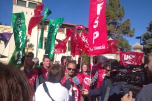 Movilizaciones en la Comunitat Valenciana contra la gestión de la dirección de AEMET