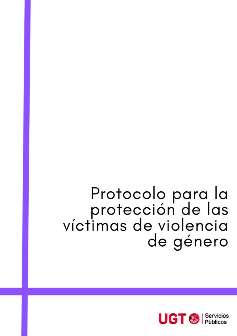 Lee más sobre el artículo Protocolo para la protección de las víctimas de violencia género en los centros de trabajo
