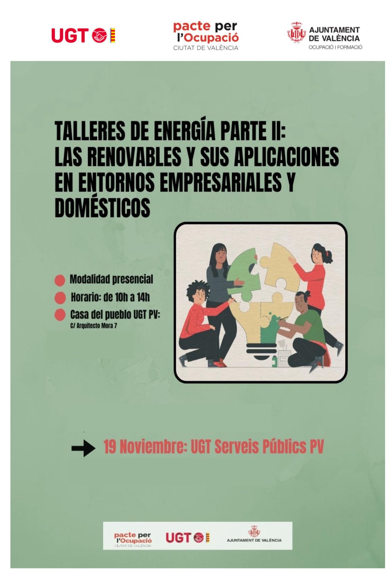 En este momento estás viendo Taller de energía (II Parte): Las renovables y sus aplicaciones en entornos empresariales y domésticos