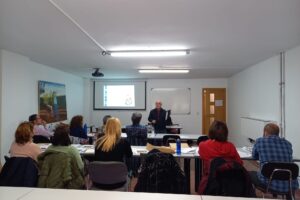 Inauguración de la primera edición del taller “Seguridad y salud del trabajo en oficinas”