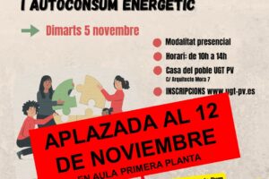 Taller Ahorro, Eficiencia y Autoconsumo Energético